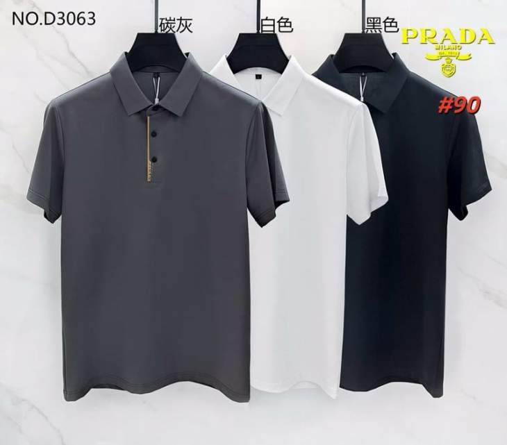 Picture of Prada Polo Shirts Short _SKUPradaM-4XL12yr25425655